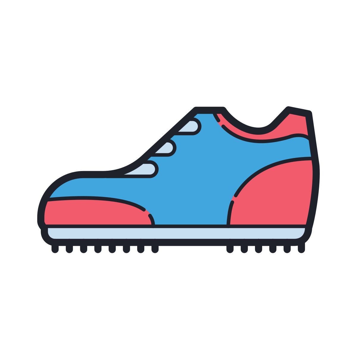 color hand drawn style calas icon