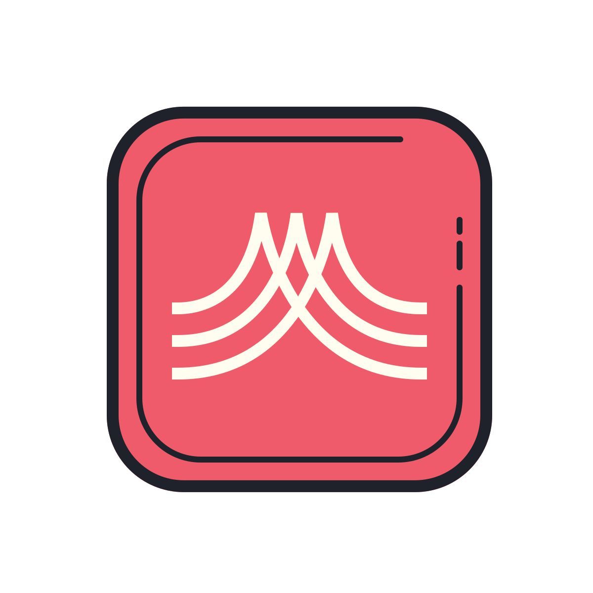 color hand drawn style everbridge icon