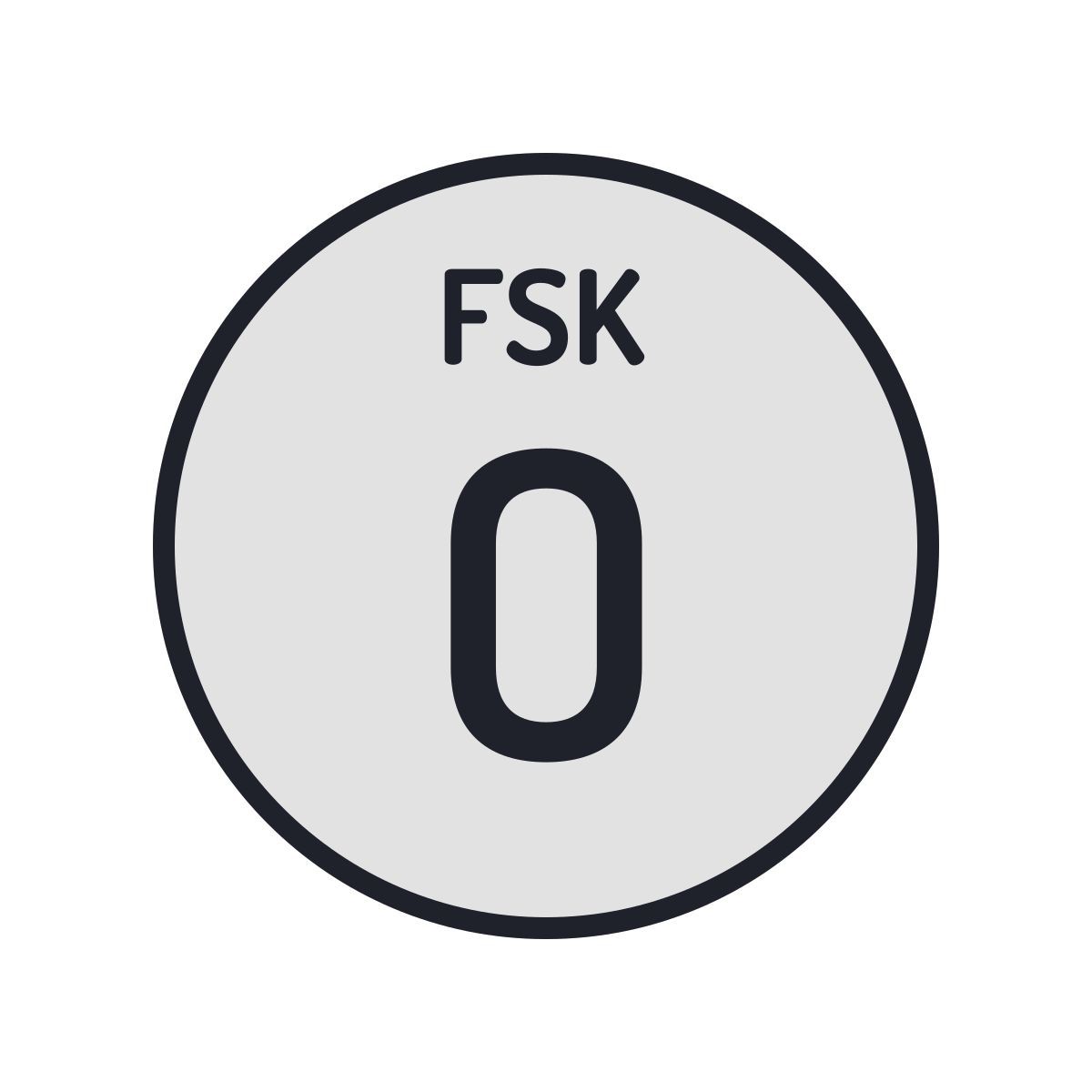 color hand drawn style fsk 0 icon