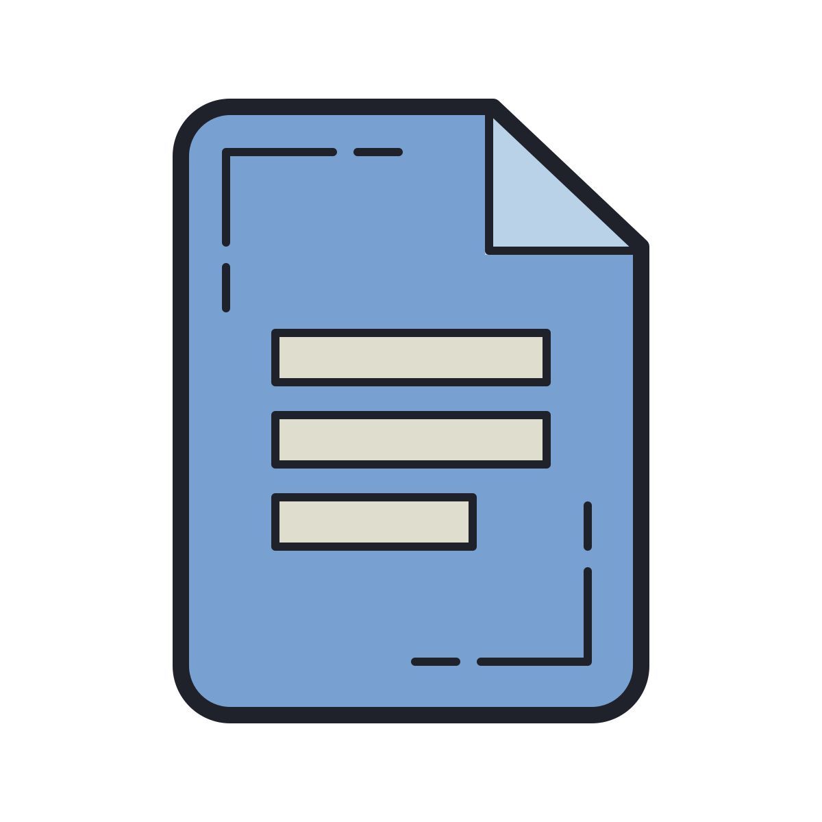 color hand drawn style 谷歌文档 icon