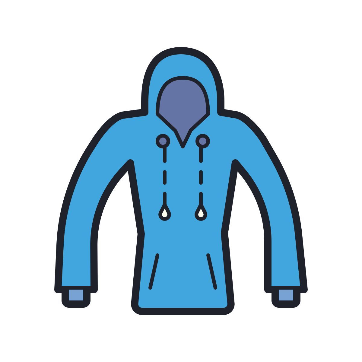 color hand drawn style mens 까마귀 icon