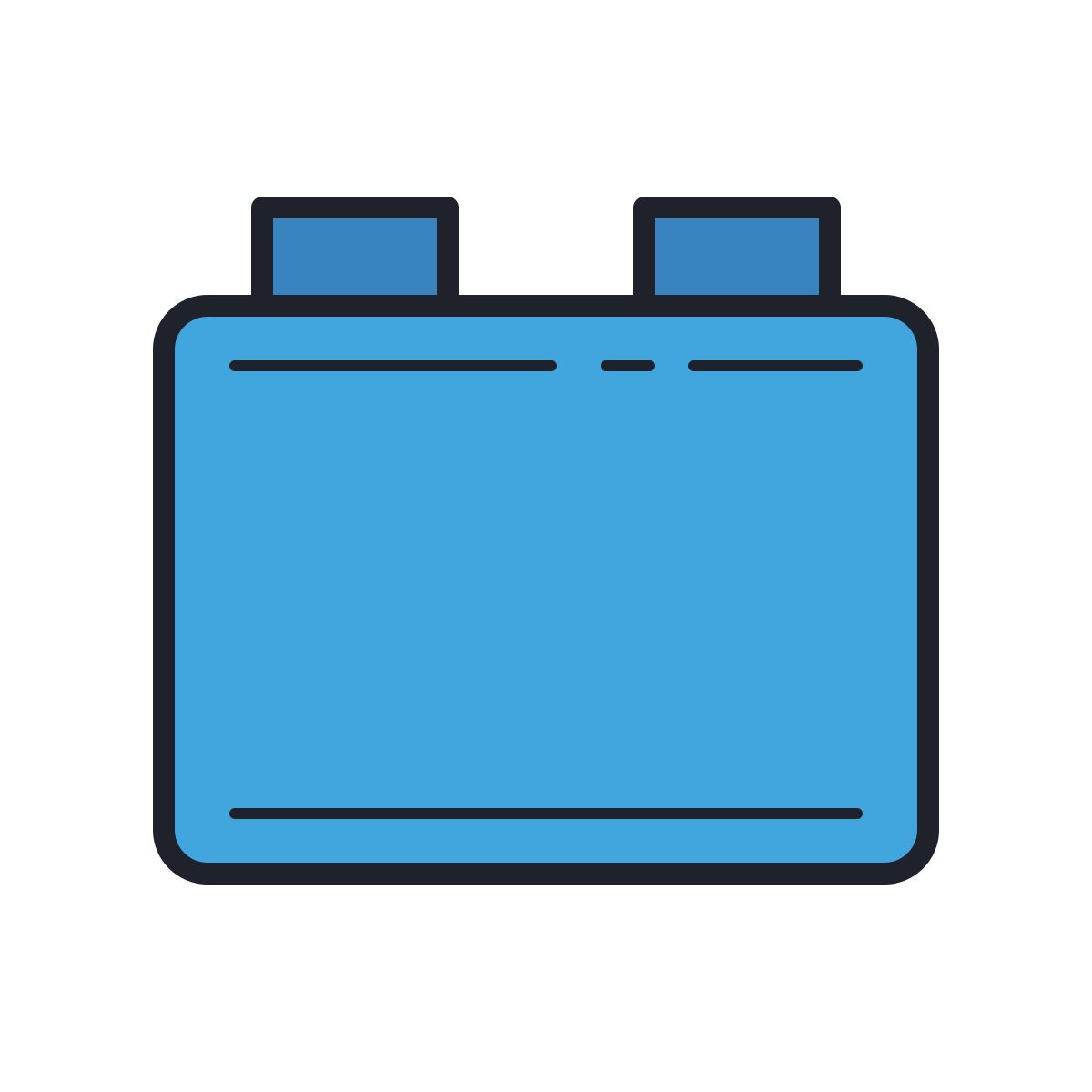 color hand drawn style brancher icon