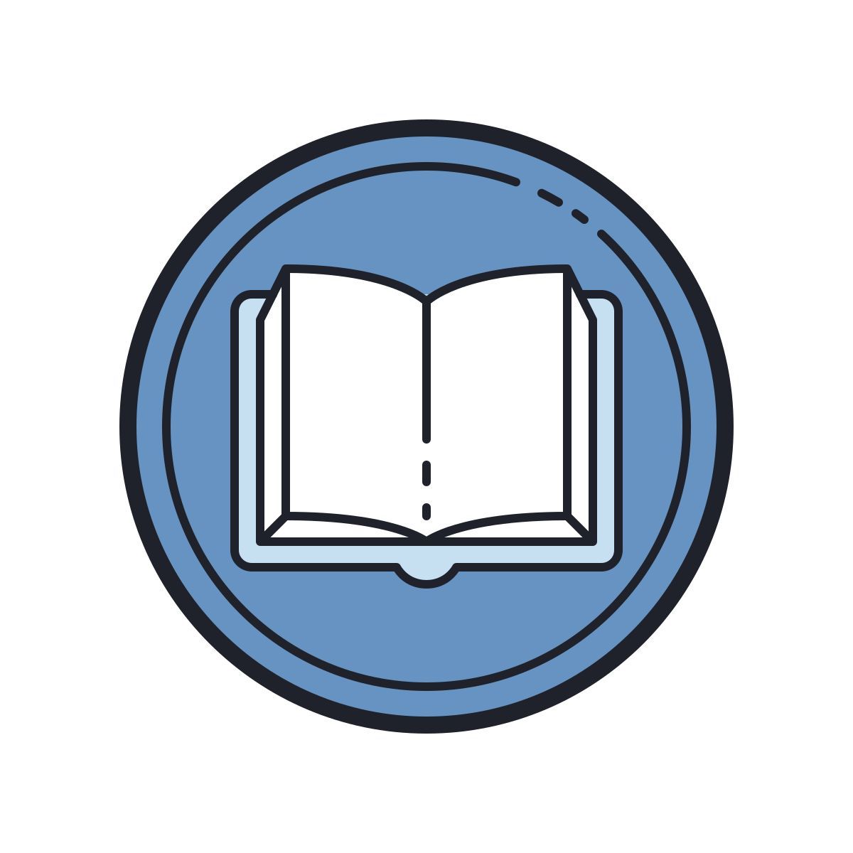 color hand drawn style guida icon