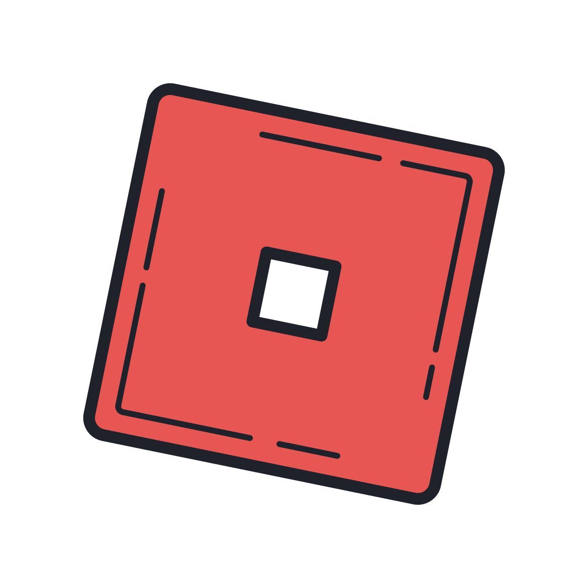 color hand drawn style roblox icon