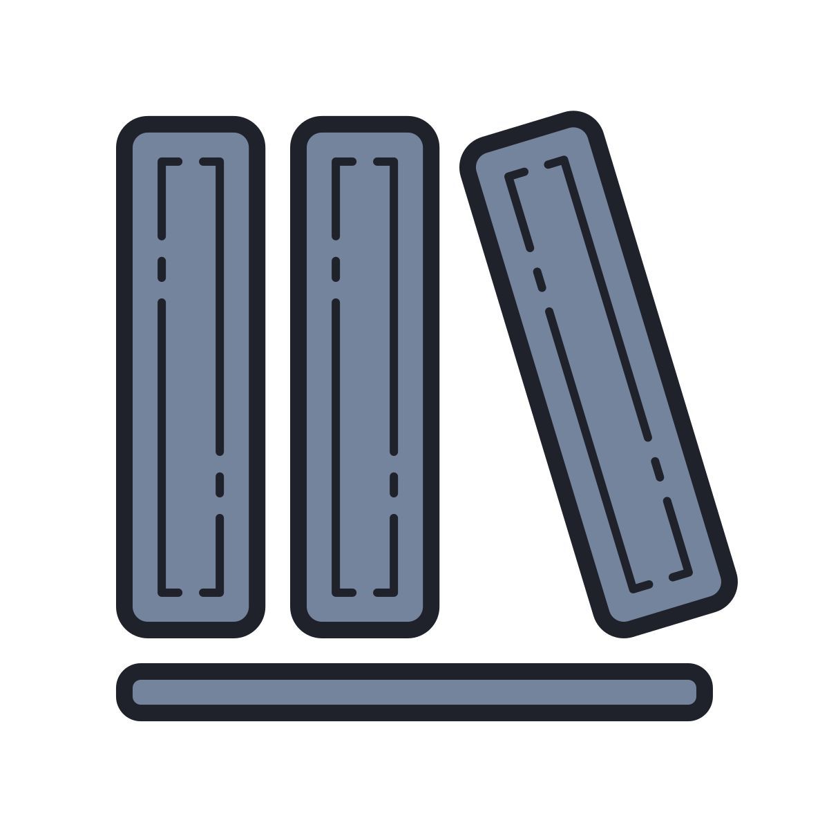 color hand drawn style storygraph icon