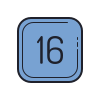 16 C icon
