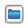 Files icon in Bubbles Style