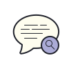 Search Chat icon