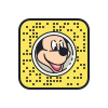 Snapchat Mickey Mouse icon