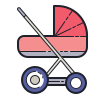 Baby Stroller icon