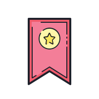 bookmark ribbon--v2 icon