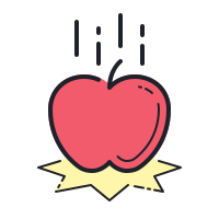 Falling apple clipart Icons – Download for Free in PNG and SVG