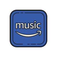 Amazon Music Icon Aesthetic Blue Amazon Music Icon Aesthetic Blue
