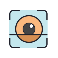 iris scan icon