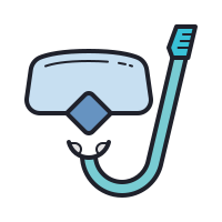 mask snorkel icon