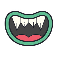images Transparent Monster Scary Mouth Png monster mouth icons free vector