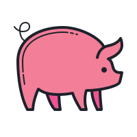 Pig Icon Free Download Png And Vector