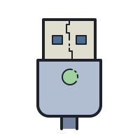 usb on icon