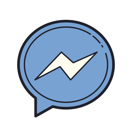 Facebook Messenger Icon Free Download Png And Vector