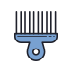 afro pick icon