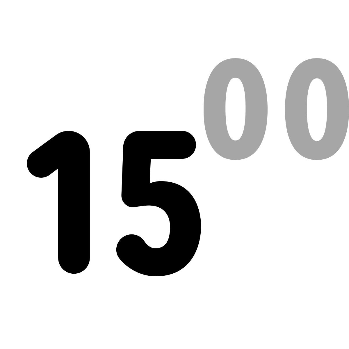 plumpy style 15:00 icon