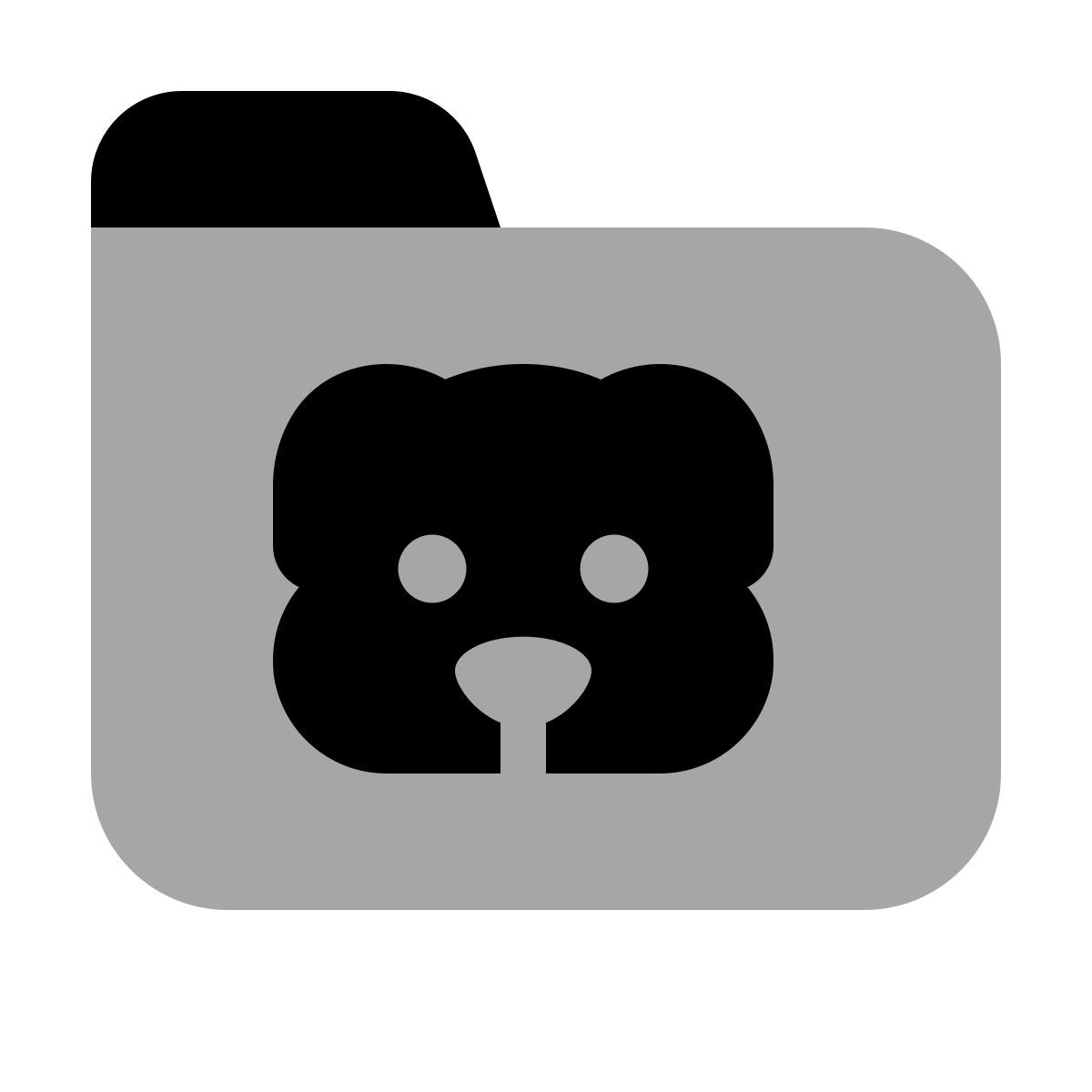 plumpy style dossier animaux icon