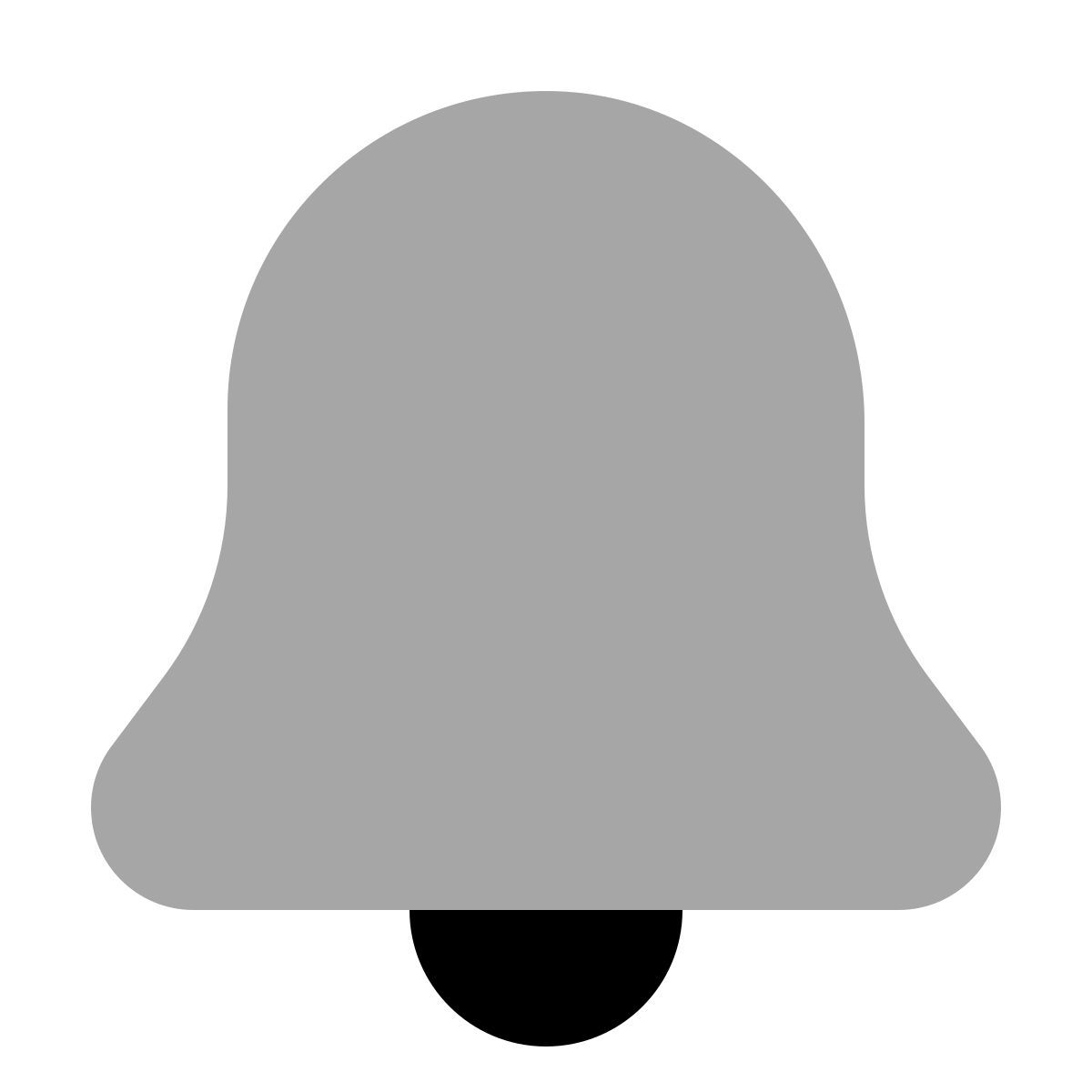 plumpy style 알림 벨 icon