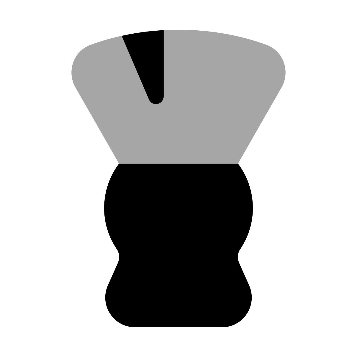 plumpy style rasierbürste icon