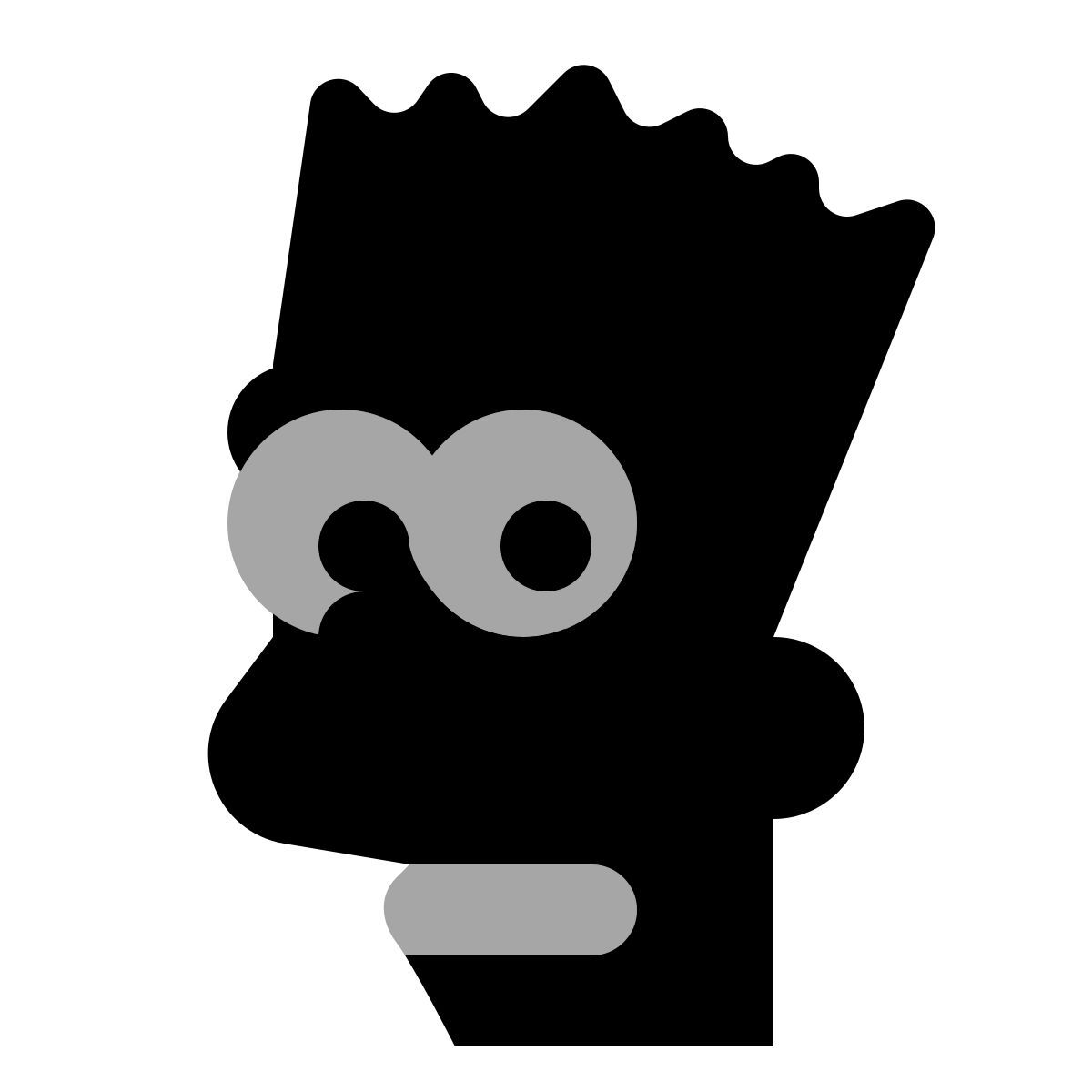 plumpy style bart simpson icon