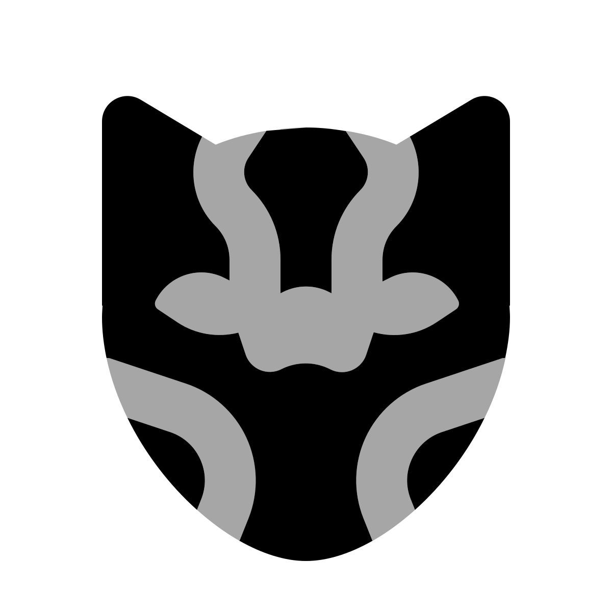 plumpy style 블랙 팬더 마스크 icon