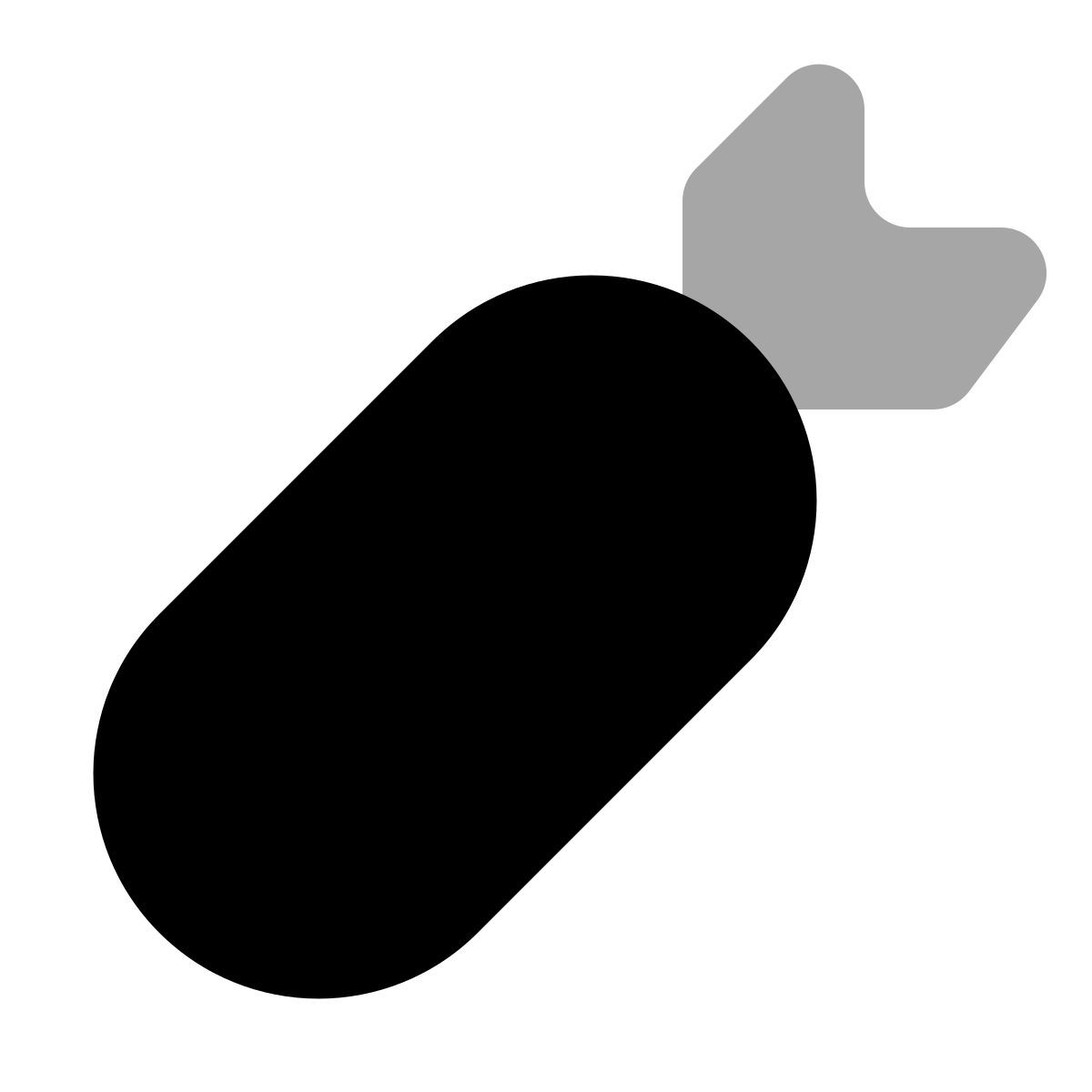 plumpy style atomic bomb icon