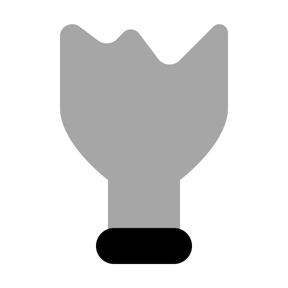 plumpy style bottiglia rotta icon