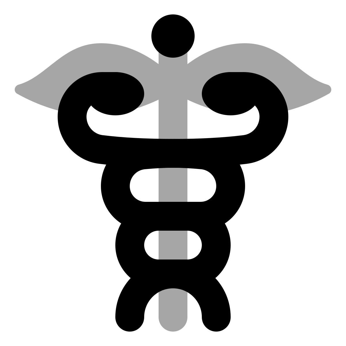 plumpy style caducée icon