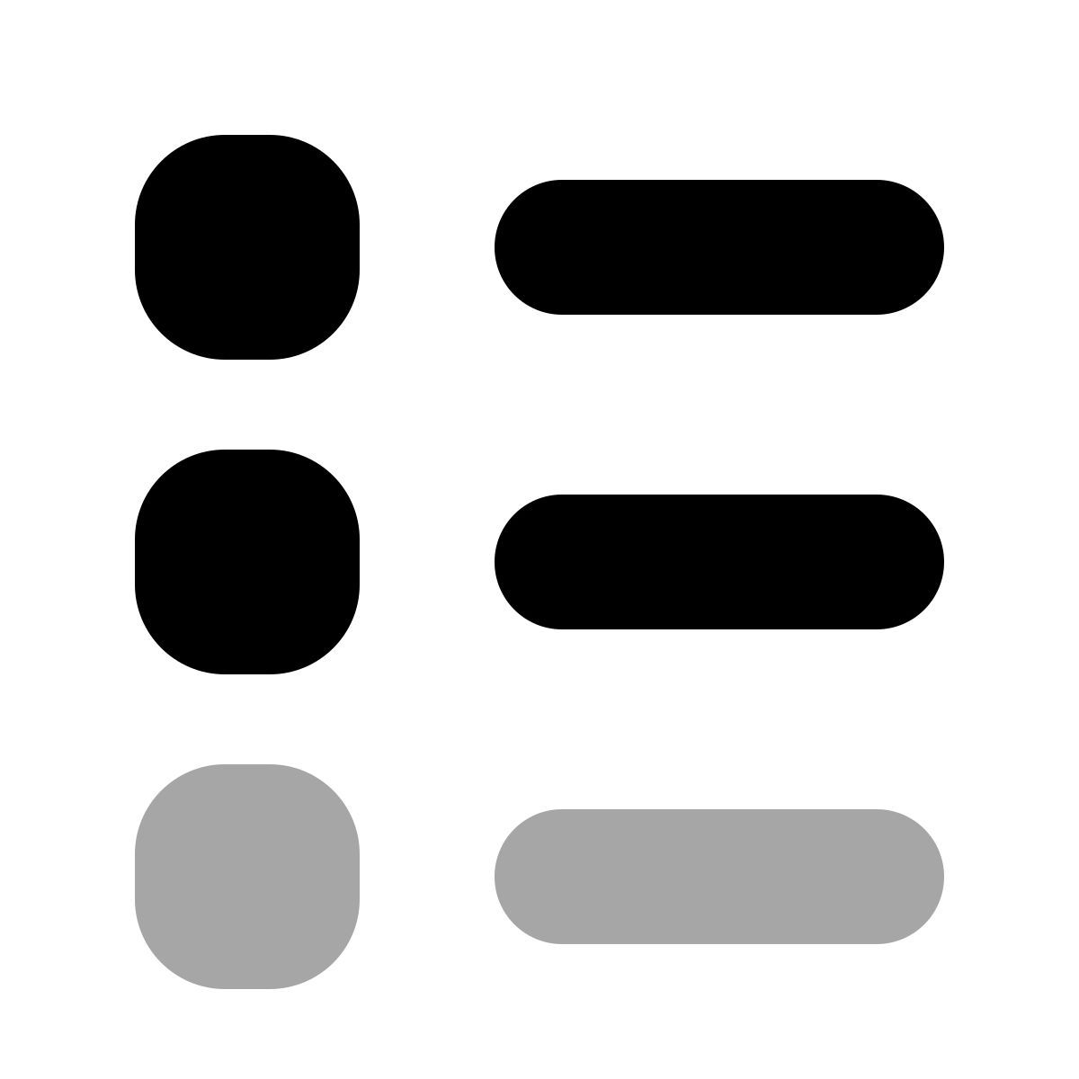 plumpy style checklist icon