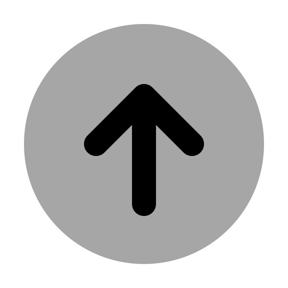 plumpy style flèche haut icon