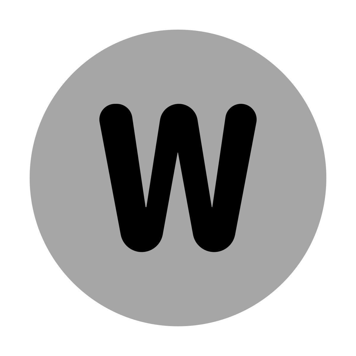 plumpy style 서클 w icon