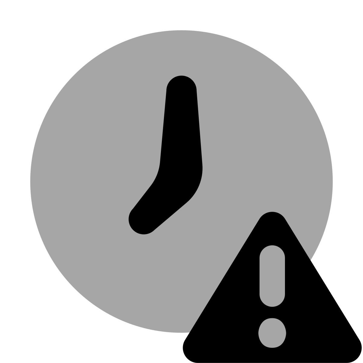 plumpy style alerta de relógio icon