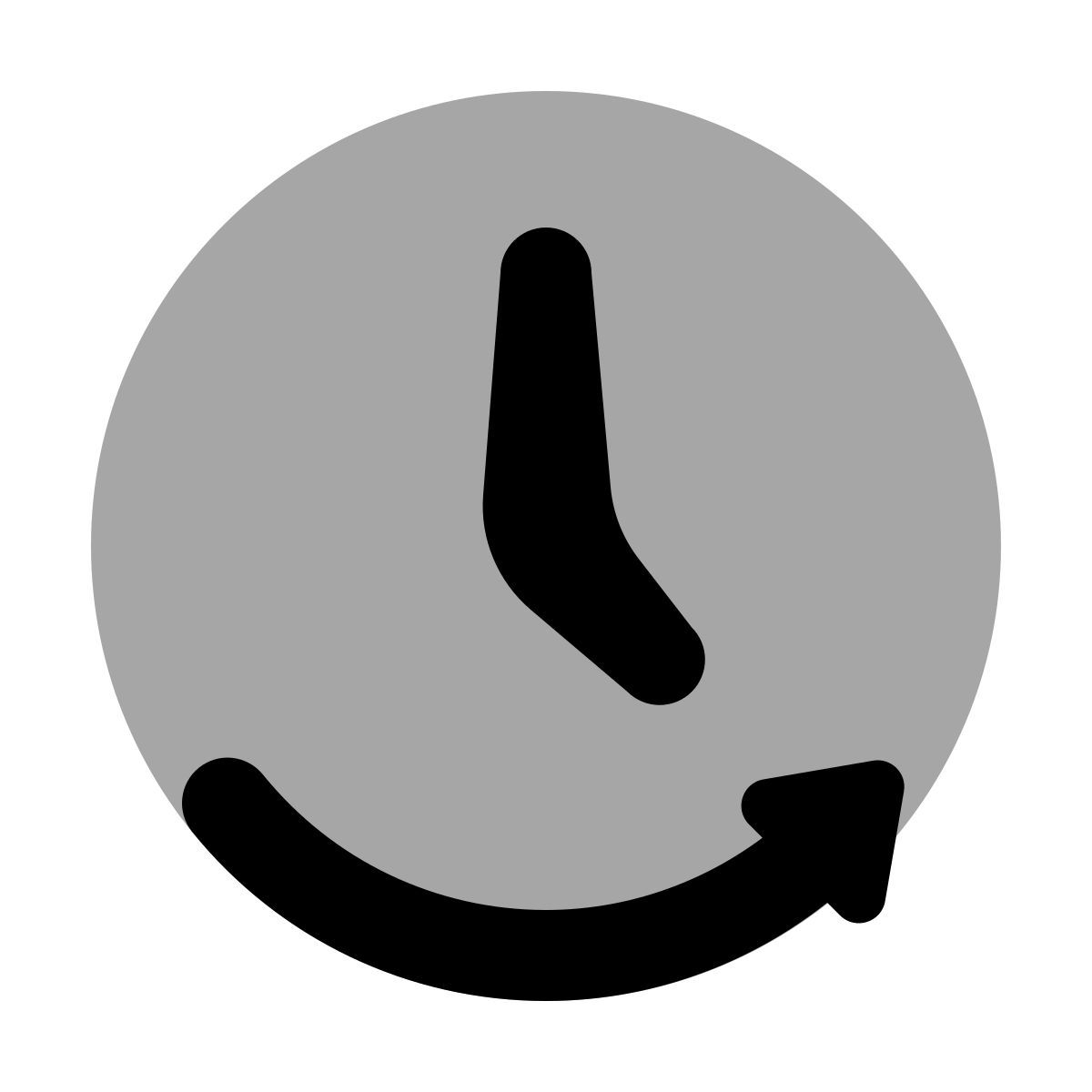 plumpy style 时钟箭头 icon