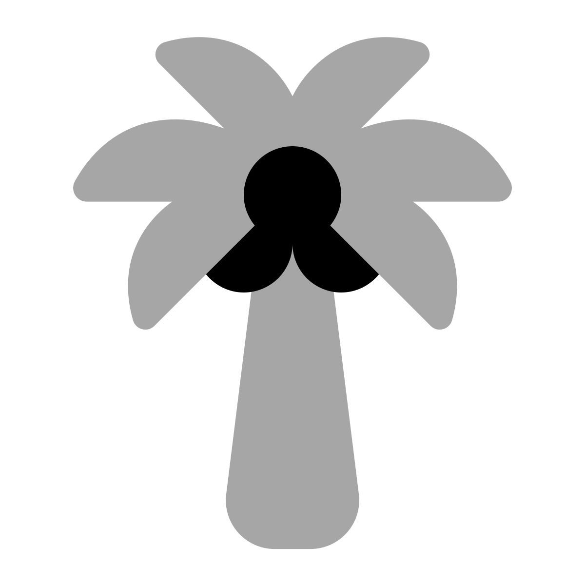 plumpy style coco tree icon