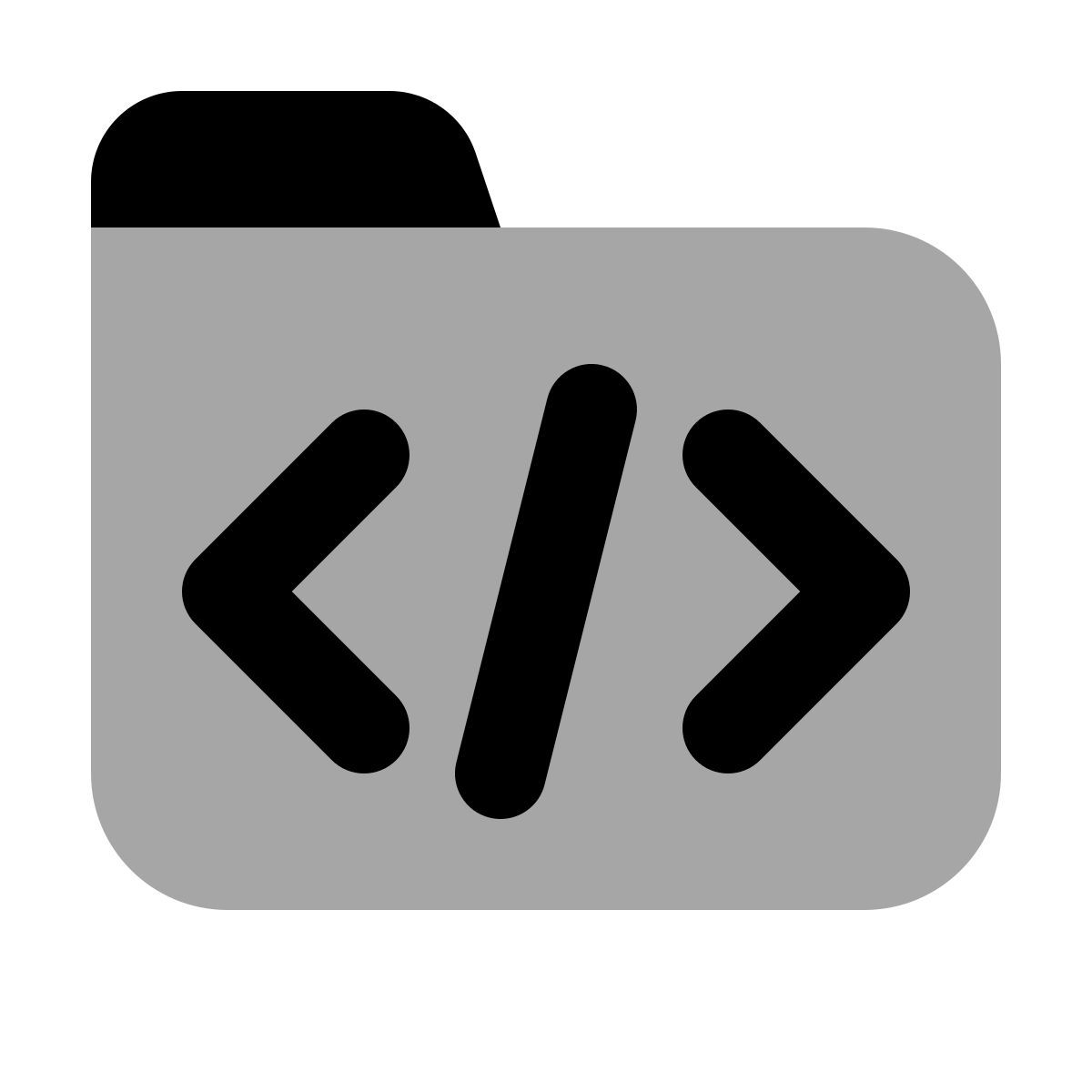 plumpy style code folder icon