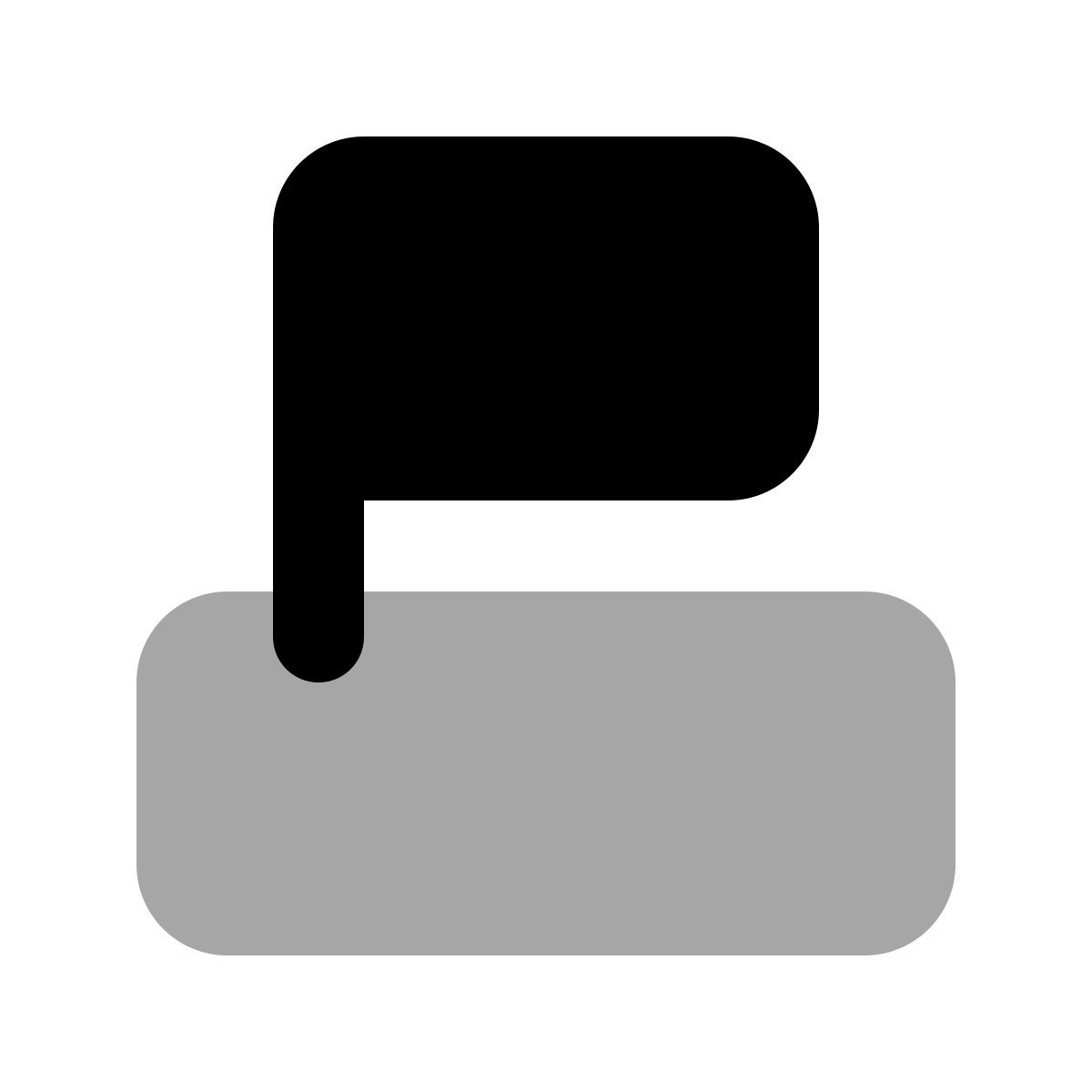 plumpy style connecter clip icon