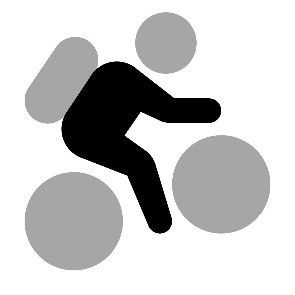 plumpy style el ciclismo de montaña icon