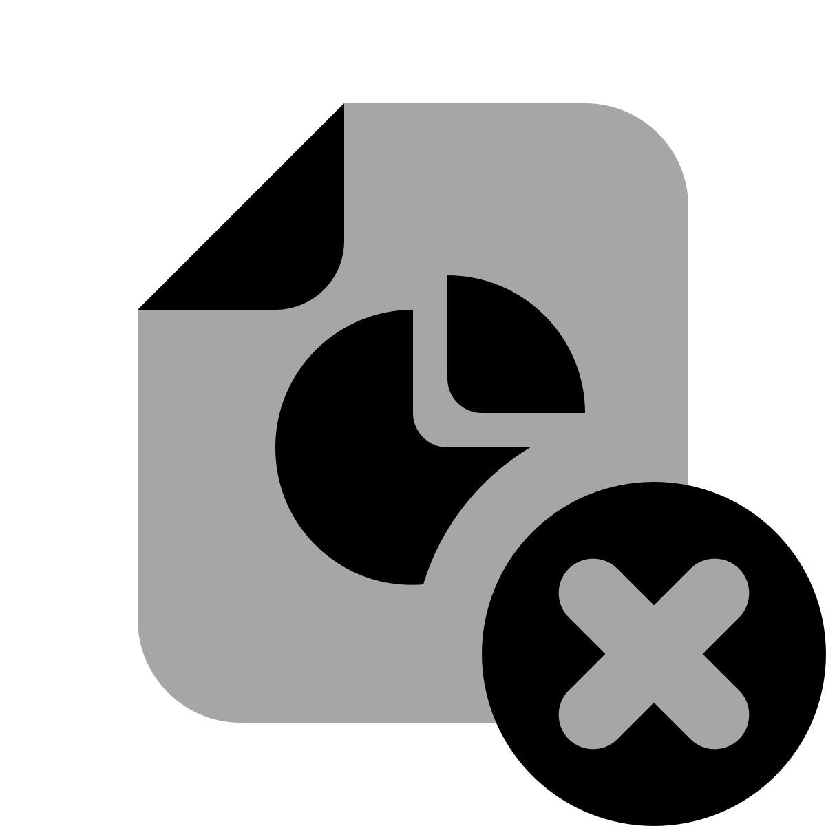 plumpy style cancellare il grafico a torta icon
