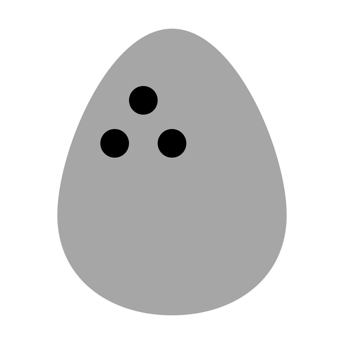 plumpy style egg icon