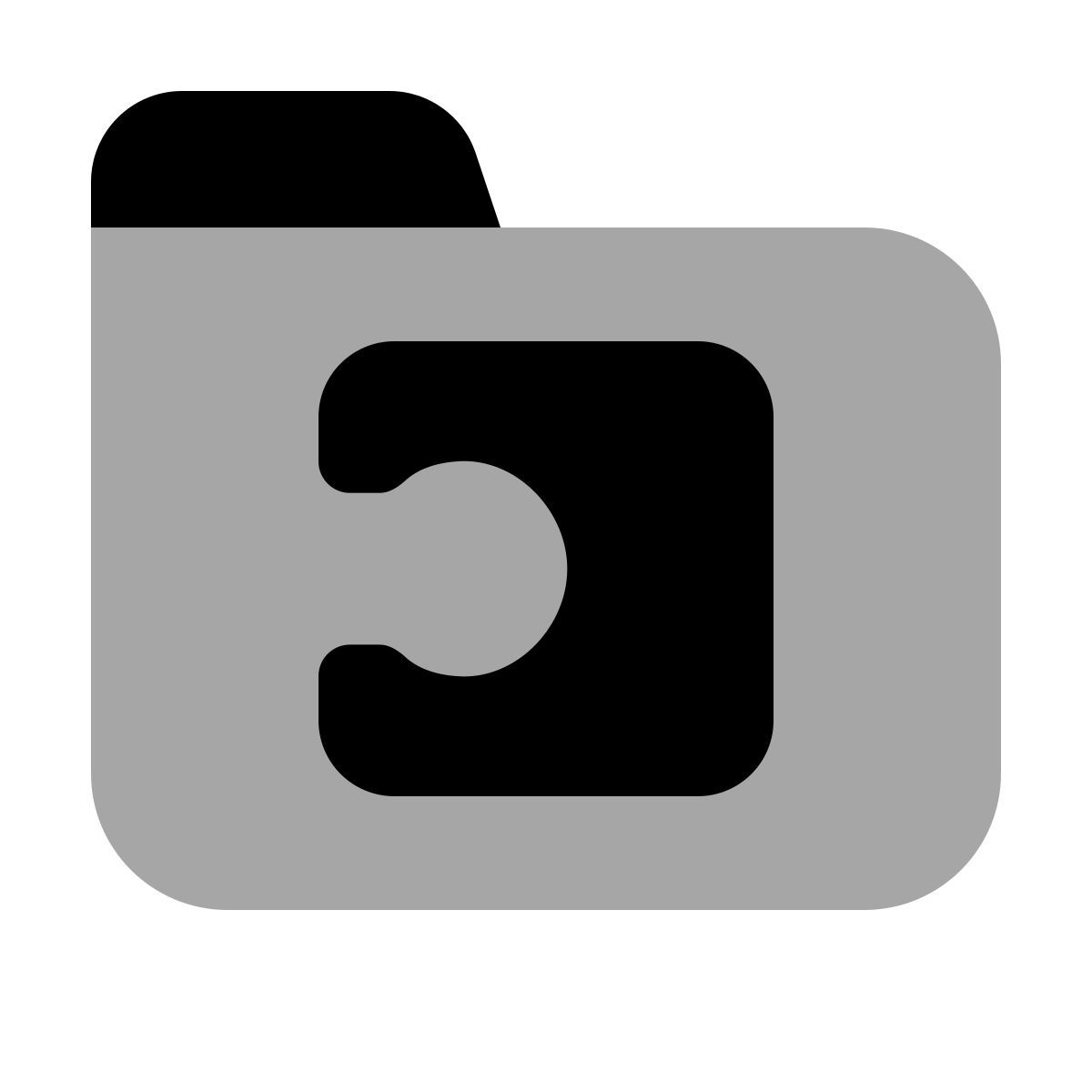 plumpy style extensions folder icon