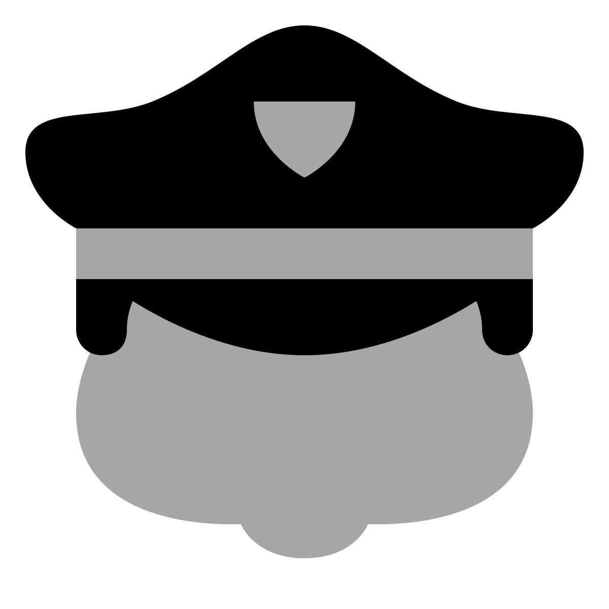 plumpy style fat cop icon
