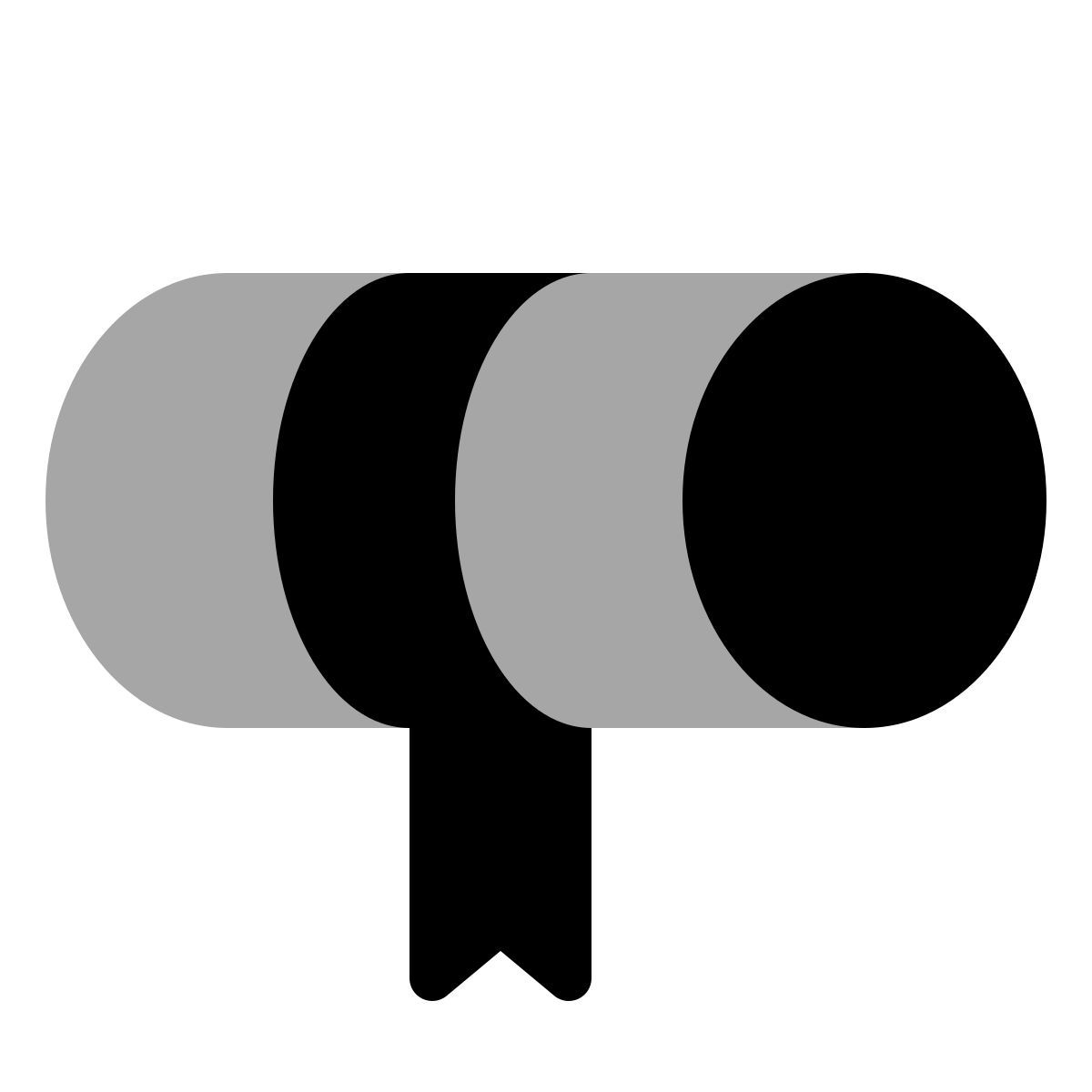 plumpy style graduation scroll icon