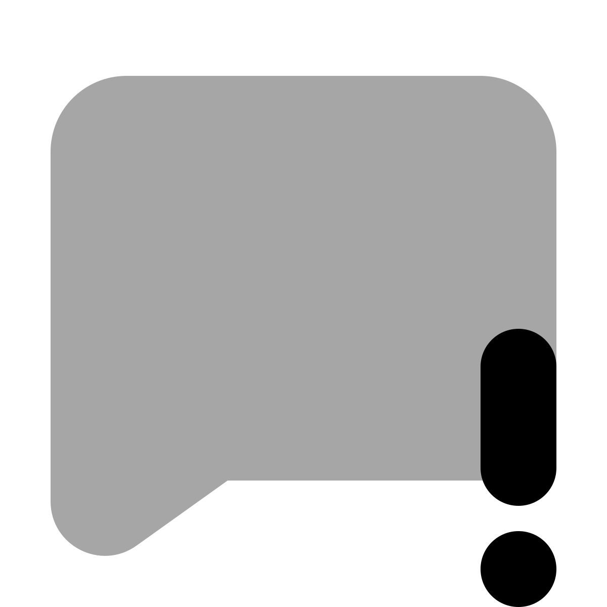 plumpy style messaggio ad alta priorità icon