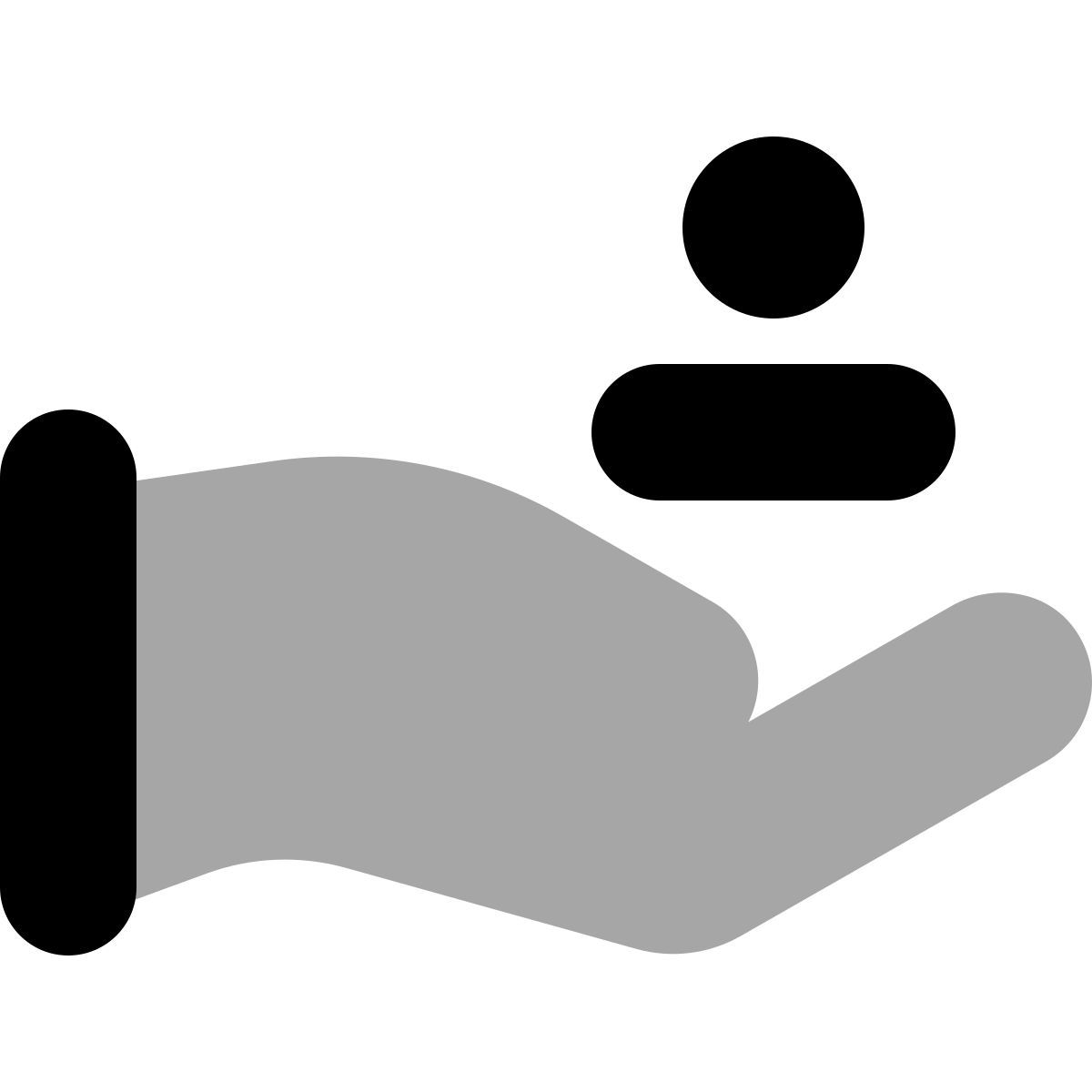 plumpy style human resources icon