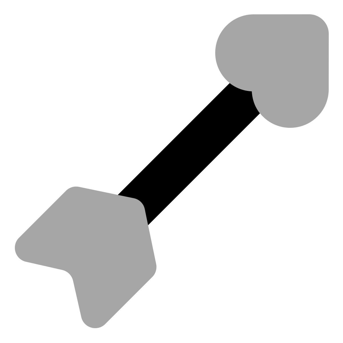 plumpy style flèche de cupidon icon